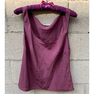 Nina Ricci | NWT Beautiful Silk Shell Top in Fig